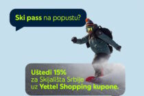 Poseban popust za ski karte uz Yettel shopping platformu